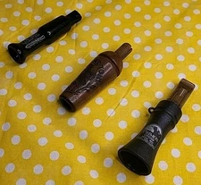 CROW CALL LOT PS OLT E-1 MALLARDTONE AND PRIMOS 302 TURKEY LOCATOR CALLS LOT