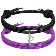 Couple Matching Bracelets for Bf And Gf, Best Friend Bracelet,Stretch Adjustable