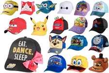 Children Kids Character Baseball Cap Adjustable Boy/Girl/Unisex Hats BRAND NEW 