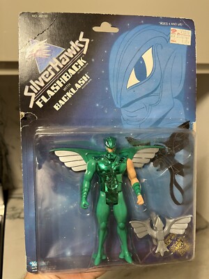Flashback With Backlash NEW Silverhawks 1986 Kenner Telepix Action Figure