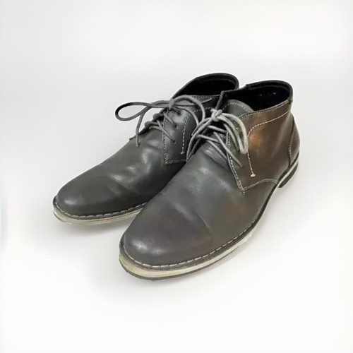 Steve Madden Dark Grey Chukka Ankle Short Boots Sz 10 ( Not Black!)