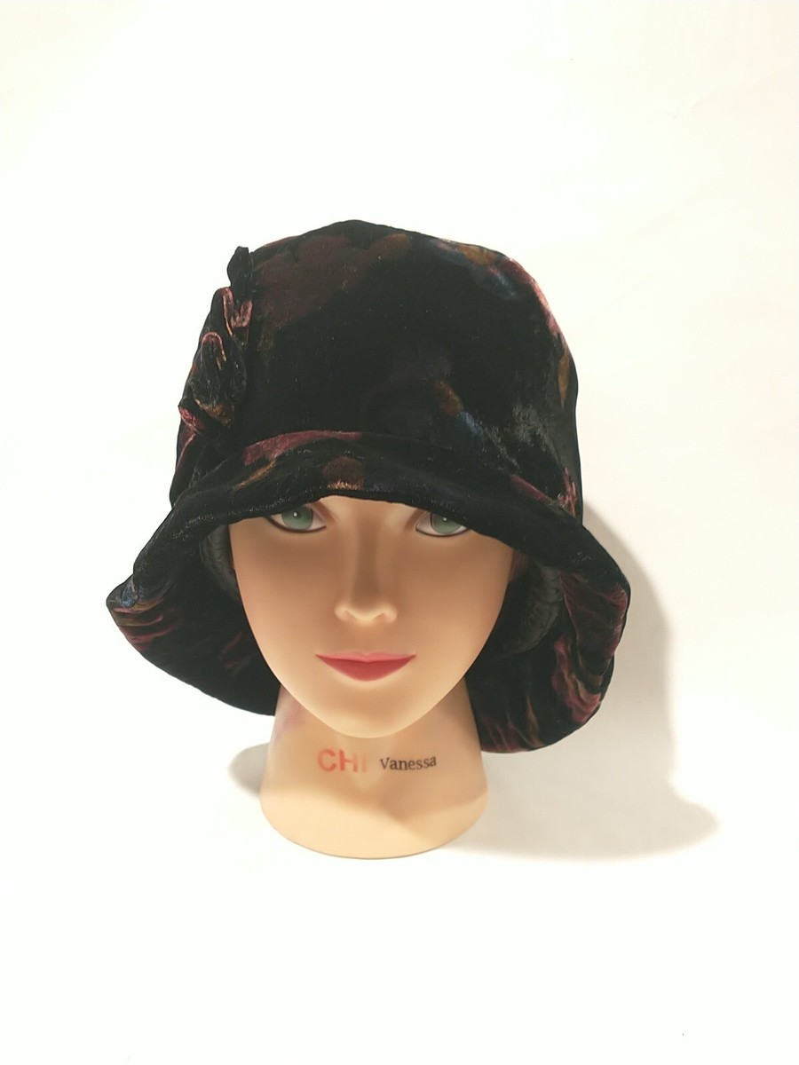 VINTAGE LIZ CLAIBORNE Womens VELVETY SILK BLEND FLORAL  display picture 2