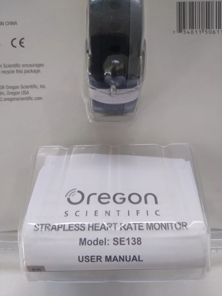 Heart Rate Monitor Watch Oregon Scientific W/Calorie Counter SE138 Brand New - Image 4 of 4