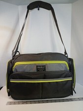 Eddie Bauer Diaper Bag First Adventure Insulated Pocket Wipe Dispenser Storage