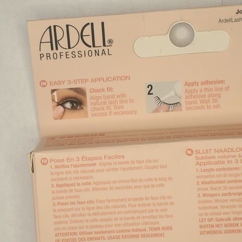 NWT Ardell Professional Naked False Eyelashes Pack Of 4 Lightweight - Picture 3 of 4