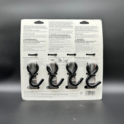 4er-Pack Halter Hochspannung Ratsche Festbinden 14 Fuß x 500 Pfund 500 Pfund - Bild 3 von 5