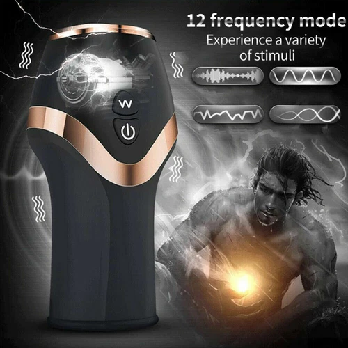 For Male Men Masturbaters Automatic HandsFree Sucking Blowjob Cup Stroker Toys - Picture 5 of 23