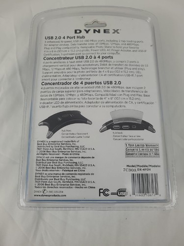 Dynex (DX4P2H) Hub esterno 4 porte - Foto 6 di 10