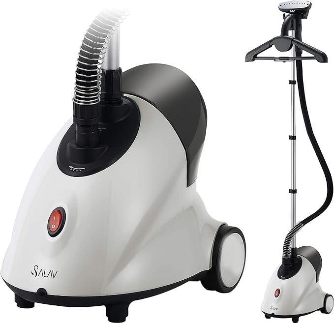 SALAV GS18-DJ Standing Garment Steamer with Roll Wheels for Easy