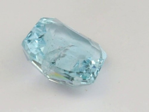 4.42Ct UNHEATED NATURAL BLUE AQUAMARINE FROM BRAZIL - Picture 3 of 7