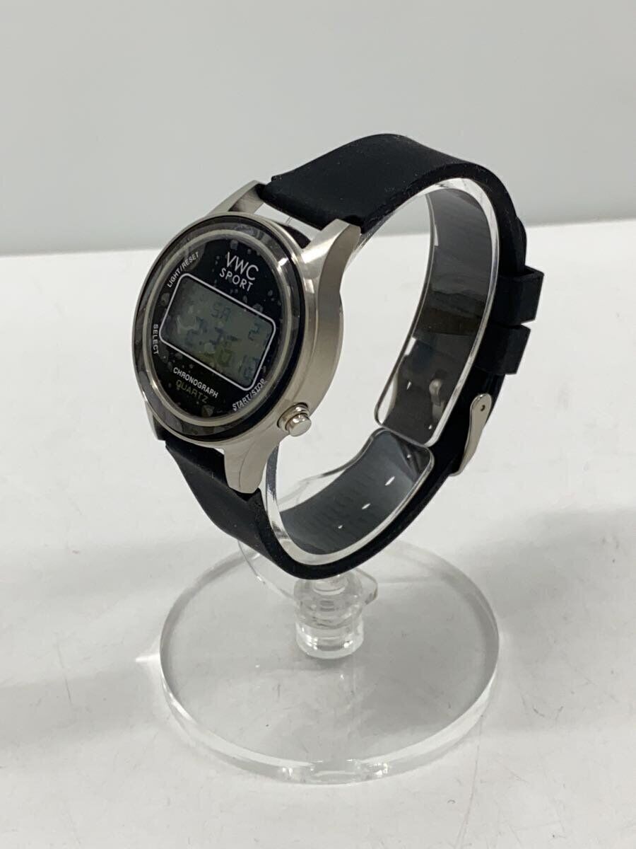 VAGUE WATCH CO. Quartz Digital Watch DG2000 Black Rubber VAGUE WATCH CO. Quartz Digital Watch DG2000 Black Rubber