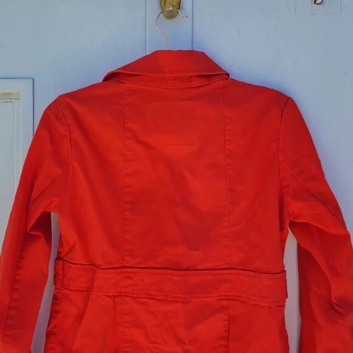 BB DAKOTA RED JACKET WOMEN SIZE M LONG SLEEVE - Picture 6 of 7