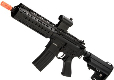 CYMA Sport Keymod-S Full Metal Airsoft AEG - Black - 10.5'' Barrel - 9.5'' RIS