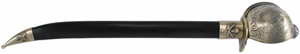 Espada pirata de metal de 28" Festival Renaissance Faire 440 hoja de acero inoxidable Foto 4 de 4