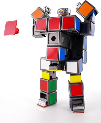 Superalloy Rubik's Cube Robo Figure - Nostalgic Design Meets Safety Standards - Picture 10 of 16
