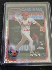 2024 Topps Chrome Masyn Winn Rookie Card X-Fractor RC #189 Cardinals
