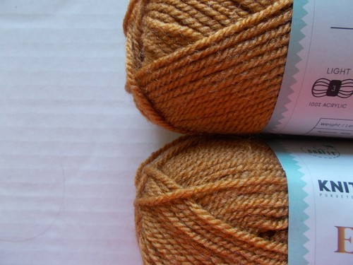 Knit & Purl Earth Tones yarn, caramel, lot of 2 (146 yds ea) - Picture 2 of 2