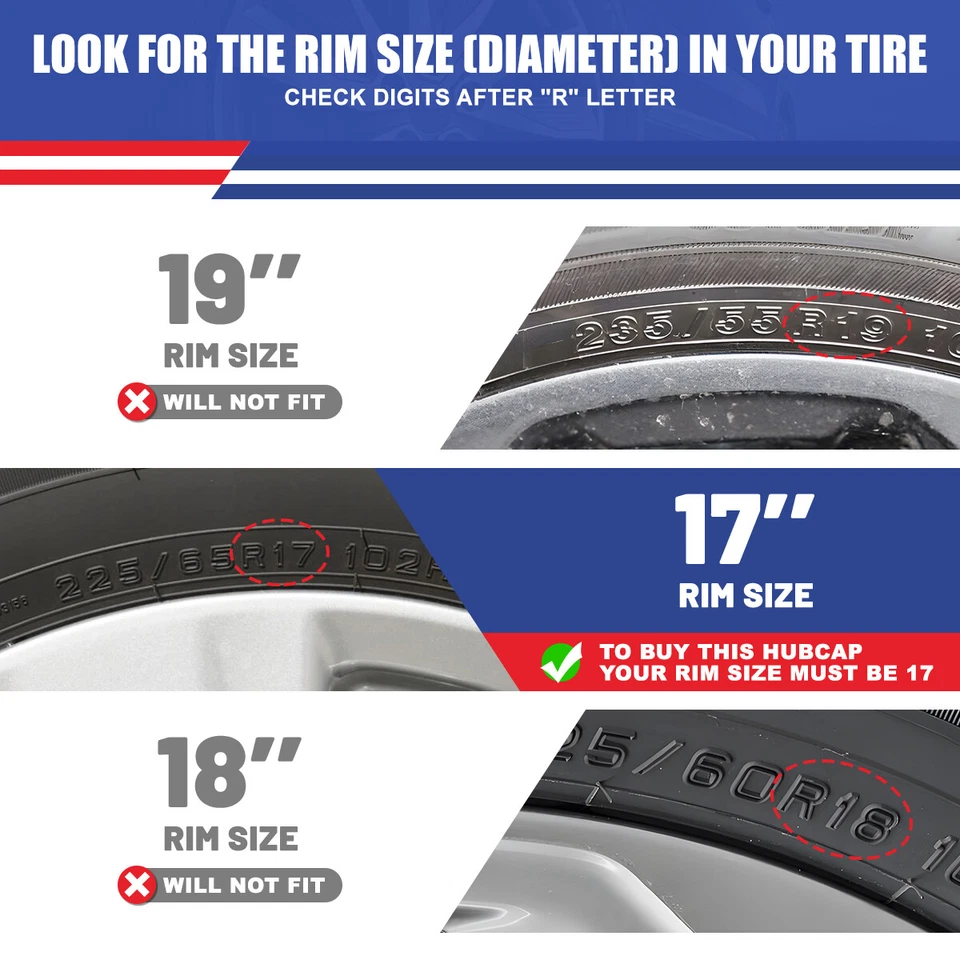 Tapacubos cromados 4 piezas 17" para Nissan Rogue 2014-2020 Snap On Wheel Foto 3 de 4