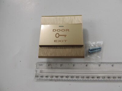 Surface Mounting Hard Plastic Door Exit Push Button Switch for Security System