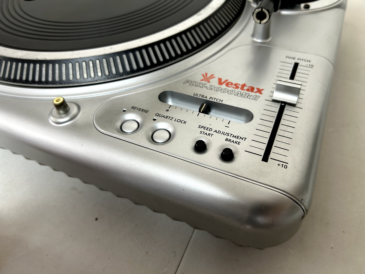 Vestax PDX-2000 MK2 MK II DJ Turntable Direct Drive PDX2000 Vestax PDX-2000 MK2 MK II DJ Turntable Direct Drive PDX2000
