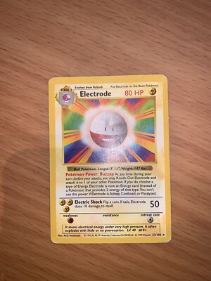Pokmon TCG Electrode Base Set 21/102 Regular Unlimited Rare | eBay Pokmon TCG Electrode Base Set 21/102 Regular Unlimited Rare | eBay