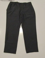 MARC NEW YORK Gray 4-Way Stretch Slim Fit Commuter Pants Sz 42 W 29 L NWT