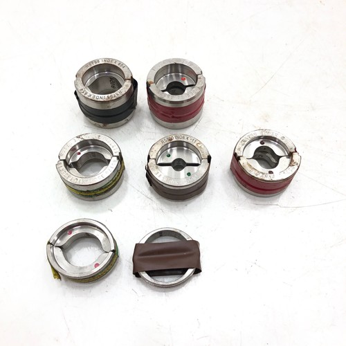 Burndy 7-Piece U-Die Set for Hydraulic Compression Crimpers, Stainless Steel - 第 1/3 張圖片