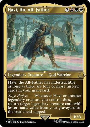 MTG Assassin's Creed R Havi, the All-Father #0056