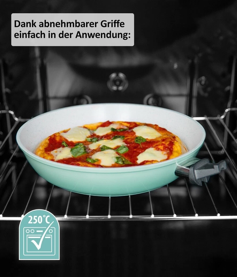 " B-Ware" Genius Cerafit Revolution Pfanne 24 CM, Keramik antihaft, 2tlg. - Bild 3 von 4