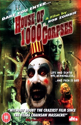 House Of 1000 Corpses movie poster: 11 x 17 inches - Rob Zombie