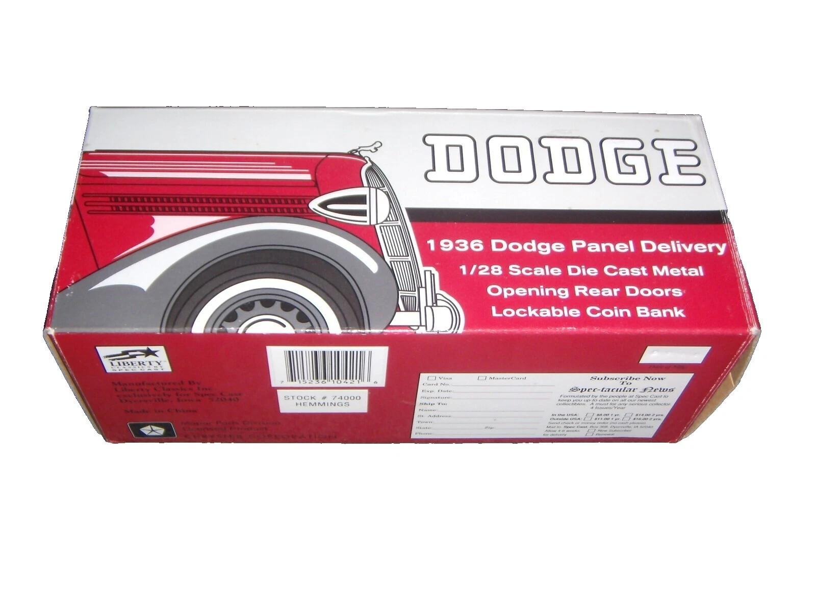 Liberty Classics Dodge camiones Diecast y de juguete