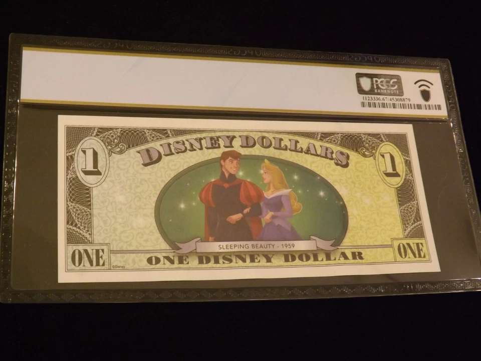 2013 $1 Maleficent Prince Phillip & Aurora PCGS 67 PPQ - Image 2 of 2