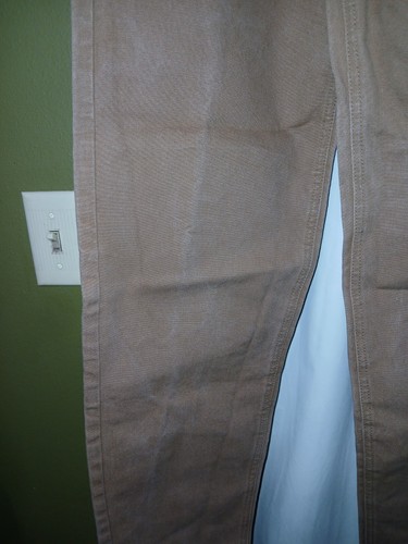 Men's Cabela's Tan Canvas Work Pants 34x36 Used - Picture 2 of 6