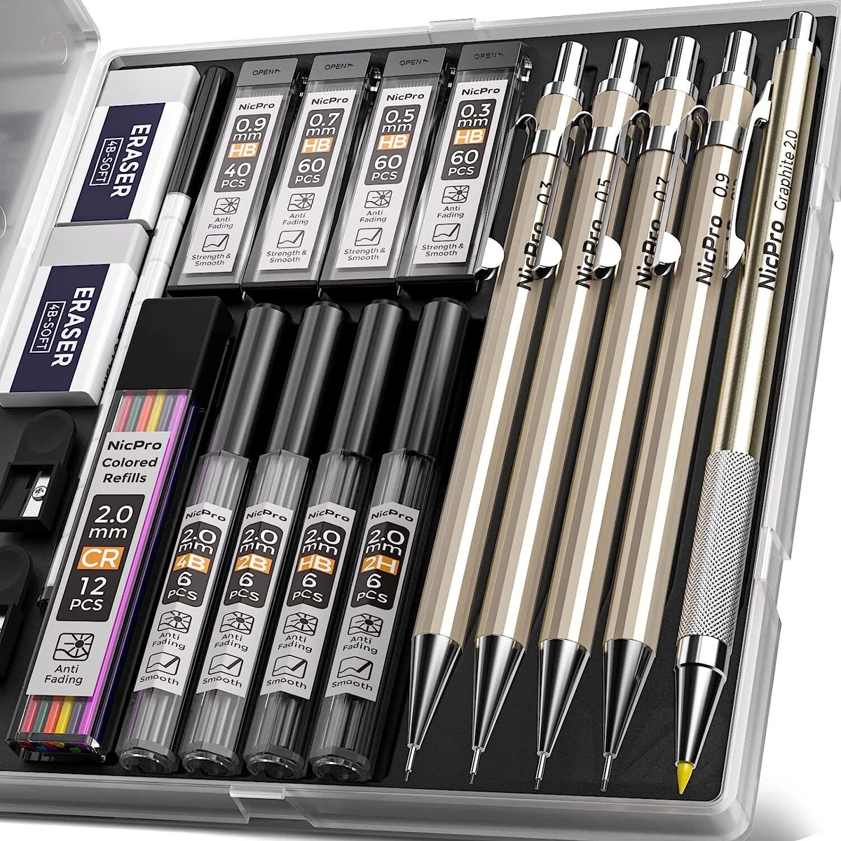 Drafting mechanical pencil online set