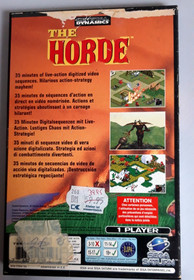 Sega Saturn : THE HORDE / Crystal Dynamics / DE Version / mit Handbuch und Box