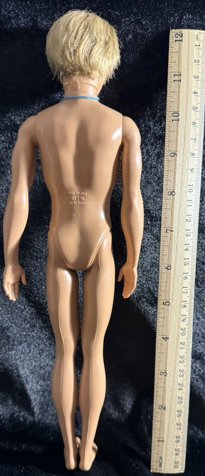 Rubia Ken - Pelo enraizado - Muñeca Barbie de moda Mattel - Desnuda para ÚNICA #23 Foto 2 de 3