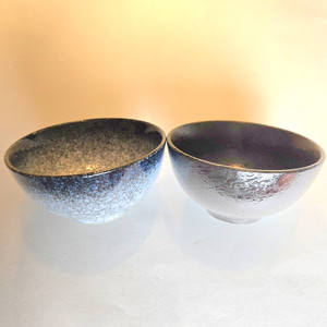 Witch Casket Ceramic Bowls Set of 2 Gothic Ritual Altar Decor 4.5” Wicca Pagan