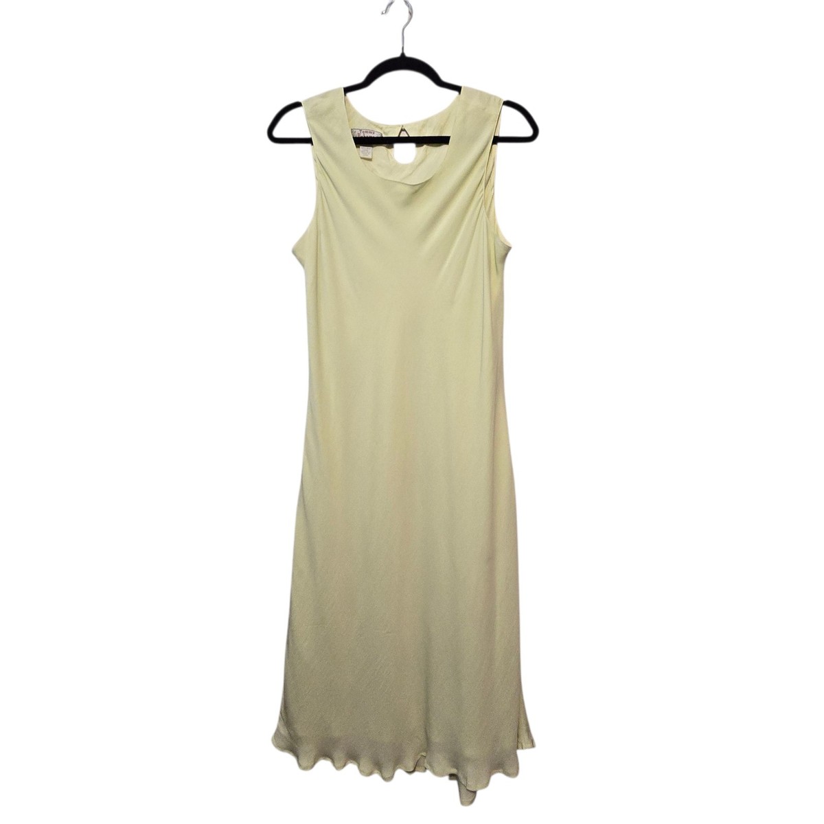 mini silk slip dress Vilarica Mini Slip Dress in Satin Pearled Ivory with Lace
