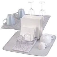 Abtropfgestellt Mit 2 Abtropfmatten, Je 1X 40 X 45 Cm Und 40 X 50 Cm
