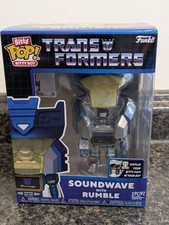 Funko Bitty Bot POP! Figura Vinilo Transformers Soundwave With Rumble NUEVO PRECINTADO