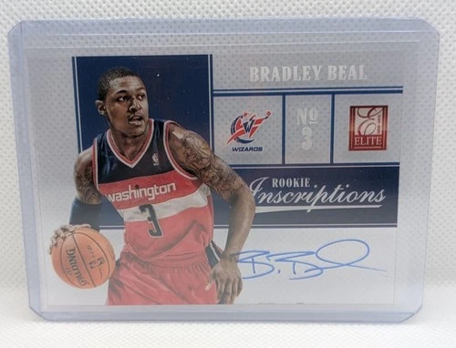 2012-13 Elite Rookie Inscriptions Bradley Beal #88 On Card Auto RC Acetate
