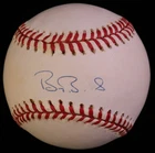 Barry Bonds Signed Autographed ONL Rawlings Baseball PSA COA AQ42873 Giants HOF