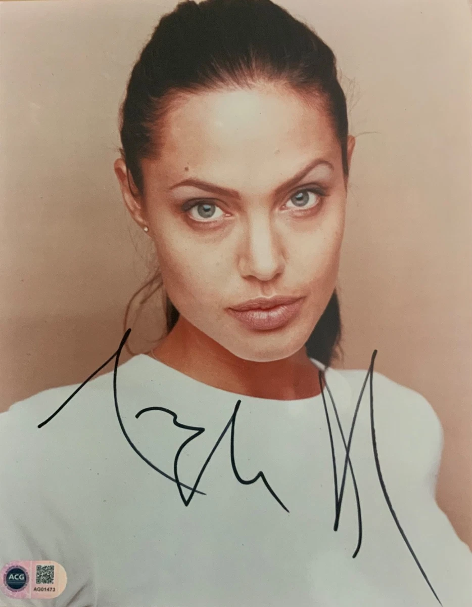 angelina jolie autograph products for sale | eBay