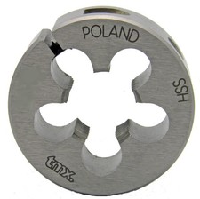 1/2-28 Threading Round High Speed Steel Die 1"OD TMX Poland
