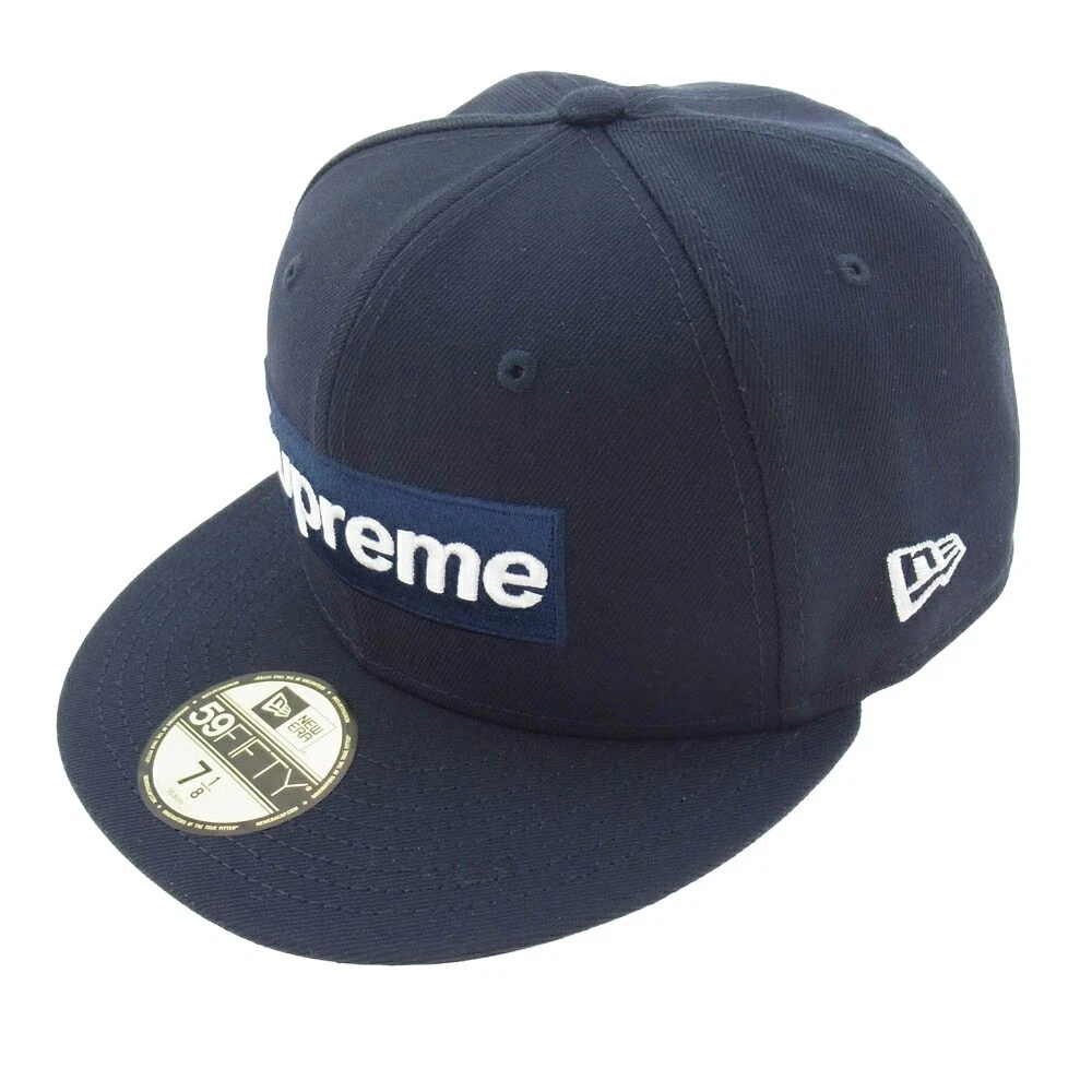 Casquette Supreme 25SS neuve logo ionship logo bleu marine 56,8 excellent état