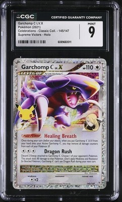 Garchomp C LV.X 145/147 Celebrations: Classic Collection Holo for