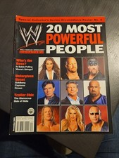 WWE Magazine December 2003 - Wrestlemania / Shawn Michaels Poster WWF