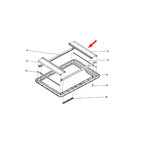Rollo FüR Heki 1 Dachfenster-Innenrahmen - Grau - Dometic - 4460000285-image