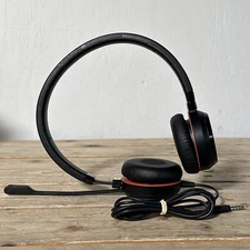 Jabra Evolve 30 II HSC060 03-02608 Stereo Call Center Headset With Mic Used