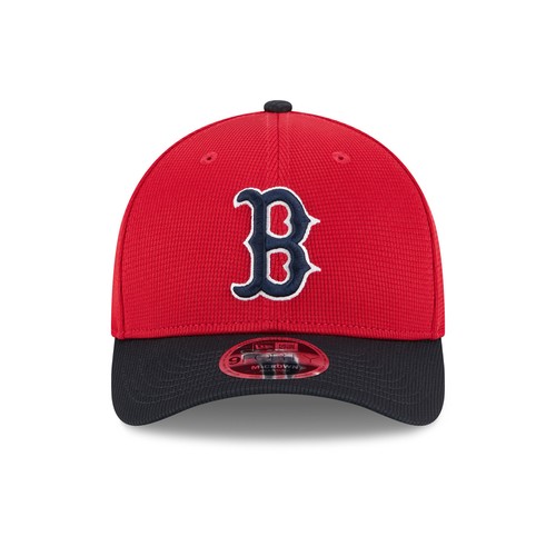 Men's New Era Red/Black Boston Red Sox 2025 Batting Practice 9FORTY M-Crown - Picture 2 of 8
